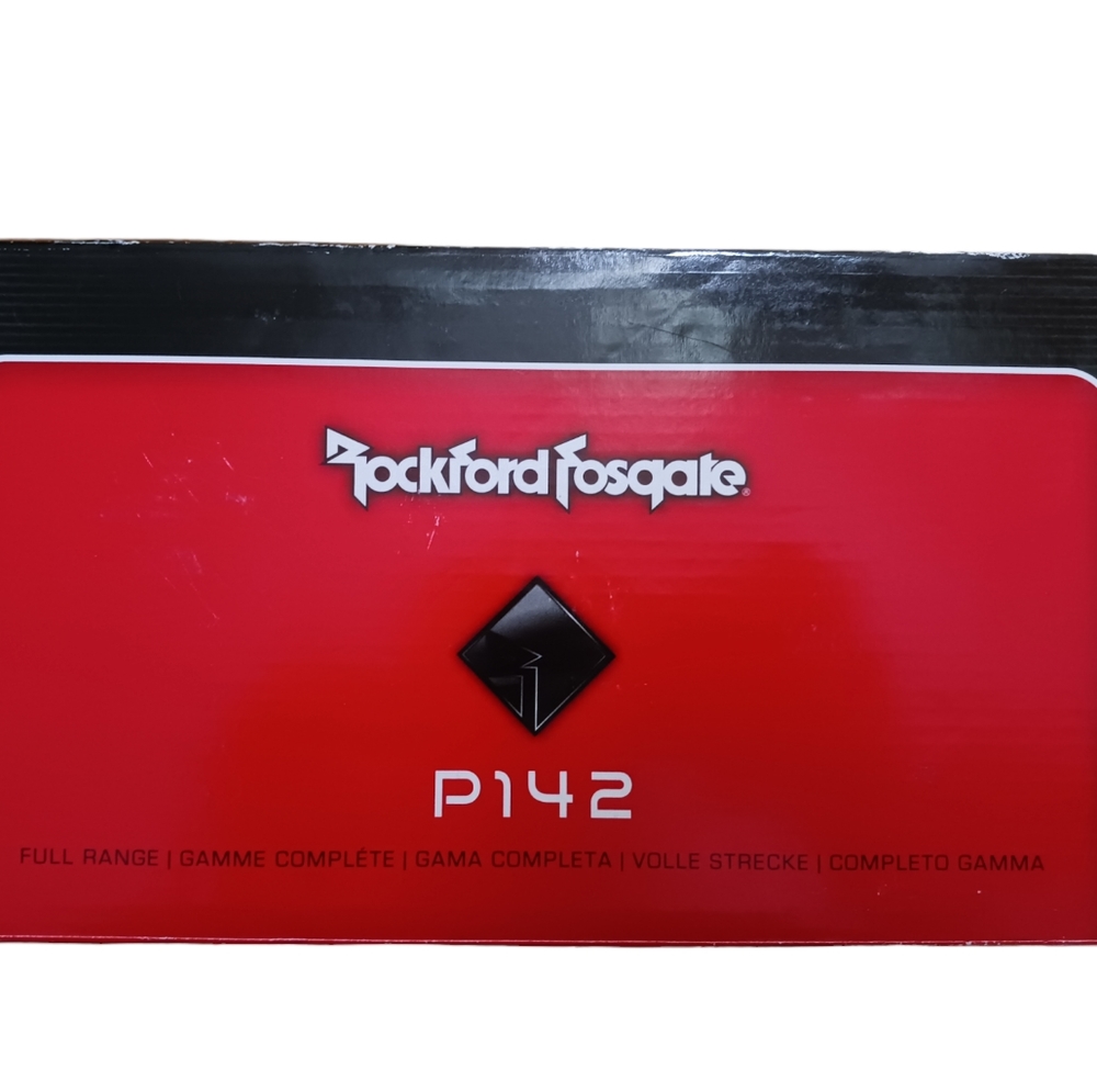 Rockford Fosgate P142 4 Inch Full Range Coaxial High Quality Speakers Car Audio‎